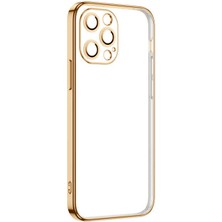 iPhone 12 Pro Uyumlu Scks Krep Kapak-Gold