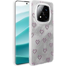 Poco X7 Kılıf Kamera Korumalı Figürlü Scks Ponti Silikon Kapak - Beyaz