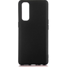 Oppo Reno 4 Pro Kılıf Scks Premier Silikon Kapak-Siyah