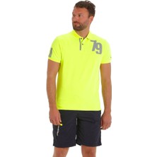 Slam Polo G75 Erkek Sarı Polo Tişört