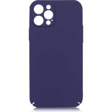 iPhone 12 Pro Kılıf Scks Kapp Kapak-Lacivert