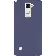 Lg Stylus 2 Kılıf Scks Premier Silikon Kapak-Lacivert