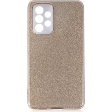 Galaxy A53 5g Kılıf Scks Shining Silikon-Gold