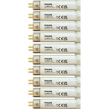 (10 Adet) Philips 8W 765 Beyaz Işık (6500K) G5 duylu T5 Floresan