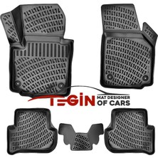 Skoda Yeti 3D Havuzlu Paspas 2009-2017 Siyah