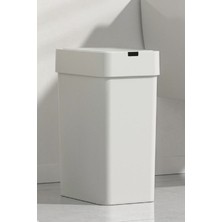 Sensörlü 9l Beyaz Çöp Kovası, Pratik ve Şık Tasarım