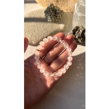 Pembe Kuvars Bileklik