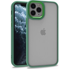 iPhone 11 Pro Uyumlu Scks Flora Kapak-Yeşil