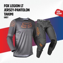 Fox Gri Turuncu Jersey Pantolon Takımı