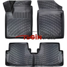 Peugeot Partner 1 3D Havuzlu Paspas 2004 Siyah