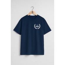 Oversize Adalet Terazisi  Avukat - Hakim -Savcı Cep Tasarımlı Unisex T-Shirt