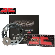 Zincir Dişli Seti Trıumph Trıdent 660CC Zincir: JT-520X1R3 ÇELIK-120 Ön Dişli: Sunstar 16T Arka Dişli: Jt 51T 2021-2024