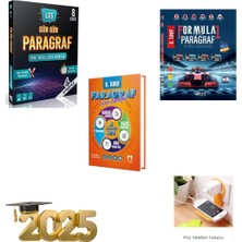 Strateji Yayınları Lgs Gün Gün Paragraf,mozaik Paragraf ve Formula Paragraf Soru Bankası3lü Set Priz Tutucu Hediye