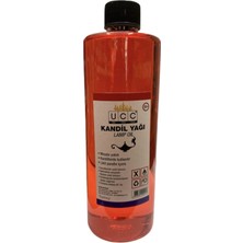 Kırmızı Kandil Yağı, Kokusuz, Dumansız, 400 Ml, Iç Mekan Gaz Lambası Yakıtı