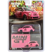 Mini GT 851 Abarth 595 Lb Pink