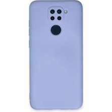 Xiaomi Redmi Note 9 Kılıf Nano Içi Kadife Silikon - Lila - MRS2270-8378