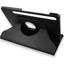 Samsung Galaxy X800 Tab S8 Plus 12.4 Kılıf 360 Tablet Deri Kılıf - Siyah - MRS5837-2146