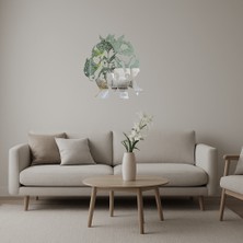 Demir Ejderha Adam  Dekoratif Aynalı Tablo - MRS2027-3927