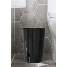 Kapaksız 6 Lt Çok Amaçlı Kova, Banyo, Mutfak, Ofis Için Ideal Siyah Renk