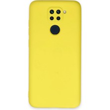 Xiaomi Redmi Note 9 Kılıf Nano Içi Kadife Silikon - Sarı - MRS9540-4080
