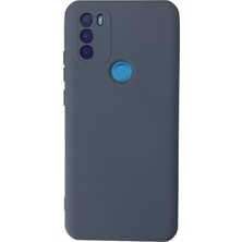 General Mobile Gm 21 Plus Kılıf Nano Içi Kadife Silikon - Gri - MRS6641-5017