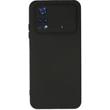 Xiaomi Poco M4 Pro 4g Kılıf Nano Içi Kadife Silikon - Siyah - MRS8846-9655