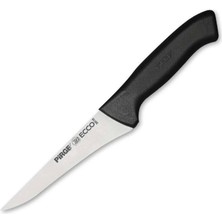 38118 Ecco Kasap Et, Kemik Sıyırma Bıçağı 14,5 cm - Siyah