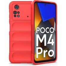 Xiaomi Poco M4 Pro 4g Kılıf Optimum Silikon - Kırmızı - MRS9717-4161
