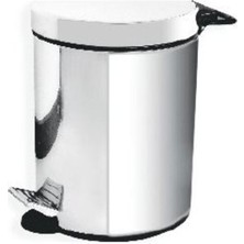 Pedallı Çöp Kovası 3l Krom, Şık ve Pratik Temizlik Aksesuarı