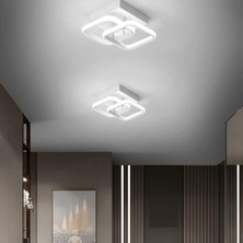 Modern Beyaz LED Avize, Yatak ve Çocuk Odası Için Şık ve Parlak Aydınlatma