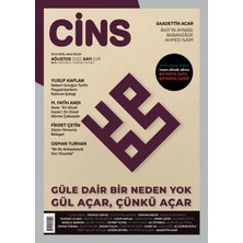 Cins Aylık Dergi Sayı: 119 Ağustos 2025