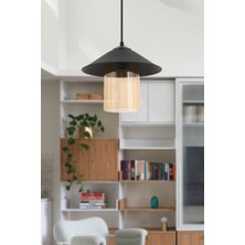 Modern Siyah Sarkıt Avize, Salona, Mutfak, Banyo, Yatak ve Çocuk Odası Için