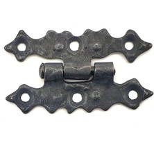 Antika Tarz Dekoratif Pirinç Yıldız Menteşe - 63X36 Mm, Oksit