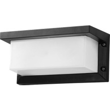 Siyah Dış Mekan LED Aplik Dekoratif, Modern ve Şık Tasarım