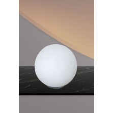 15CM Cam Fanus Beyaz Avize, Sarkıt, Lambader Parlak ve Şık Işıklandırma