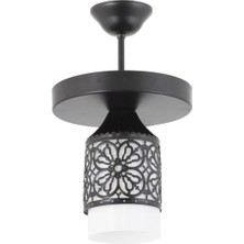 Modern Retro Rustik Spor Avize, Şık ve Zarif Tasarım, Beyaz Renkli Aydınlatma.