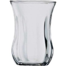 Şık 120 cc 12'li Beyaz Çay Bardağı Seti