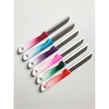 Ebruli Tırtıklı Meyve ve Sebze Bıçakları 6'lı Set