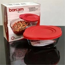 Kırmızı Kapaklı Borcam 1450 cc 25 Cm, Dayanıklı ve Şık Mutfak Gereci