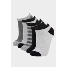 DeFacto 5'li Pamuklu Patik Çorap Erkek Çocuk F4712A8NS