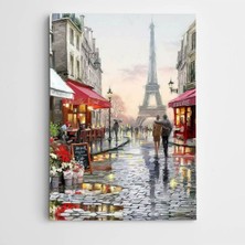 Renkli Büyük Boy Kanvas Tablo, 85X120 Cm, Modern ve Şık Dekoratif Parça