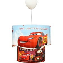 Kırmızı 3D Arabalar Sihirli Tavan Sarkıtı, Şık ve Renkli Dekorasyon Için Harika Seçenek