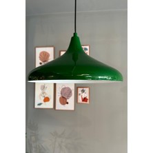 Yeşil Tekli Avize Sarkıt, Salon, Mutfak, Ofis, Cafe, Pastane Aydınlatma