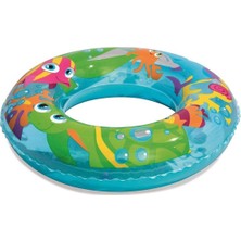 Knittingtr Renkli ve Şık 56 cm Desenli Simit, Ev ve Dekorasyon Için Harika Seçenek