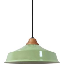 Şık Tekli Ahşap Sarkıt Avize, Retro ve Restoran Aydınlatması