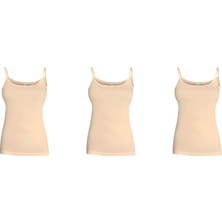 Kadın Bambu Ip Askılı Atlet 3'lü Paket 1521