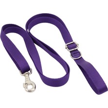 Ayarlanabilir Mor Renkli Köpek Gezdirme Kayışı
