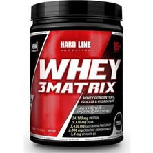 Hardline Nutrition Whey 3 Matrix Protein Tozu Çilekli 454 Gr