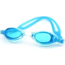 Çocuklar Için Açık Mavi Yüzücü Gözlüğü, Havuz ve Deniz Kullanımına Uygun, Renkli ve Konforlu