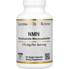 California Gold Nutrition California Gold Nutrition, Nmn, 175 Mg , 180 Veggie Capsules.abd Menşei